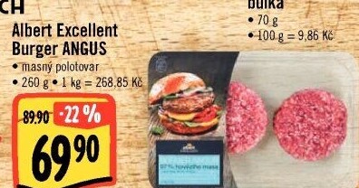 Burger Angus Albert Excellent