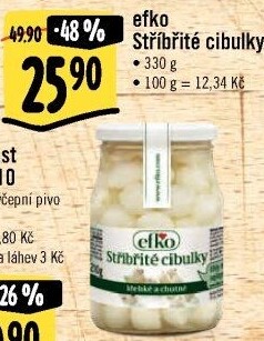 Cibulky stříbřité Efko