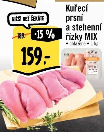 Kuřecí řízky mix Albert