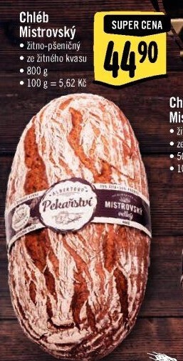 Mistrovský chléb Albert