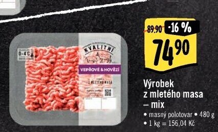 Mleté maso mix Albert