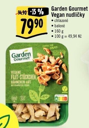 Nudličky Veggie Garden Gourmet