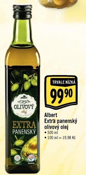 Olivový olej extra panenský Albert