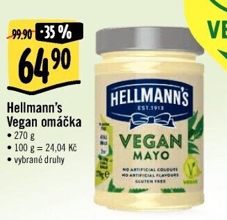 Omáčky Vegan Hellmann'