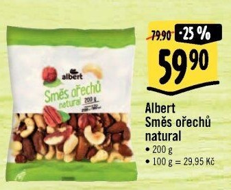 Směs ořechů Albert