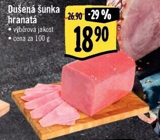 Šunka dušená hranatá výběrová