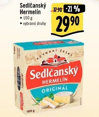 Sýr Hermelín Sedlčanský