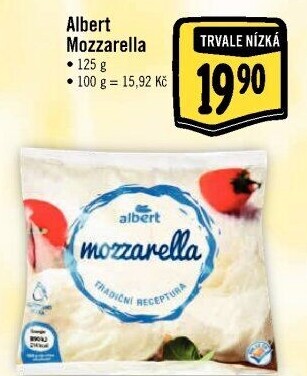 Sýr Mozzarella Albert