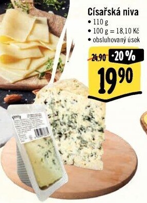 Sýr Niva císařská 50% Madeta