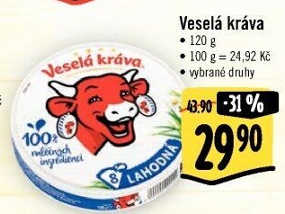 Sýr tavený Veselá kráva