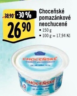 Tradiční pomazánkové Choceňské