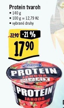 Tvaroh ochucený protein Bohušovická mlékárna