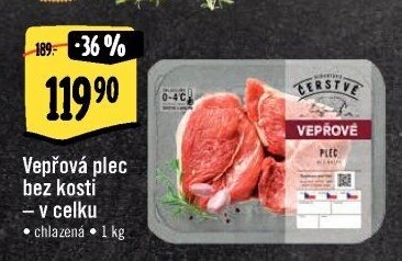 Vepřová plec bez kosti Albert