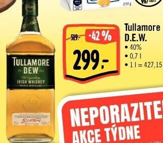 Whisky irská Tullamore Dew