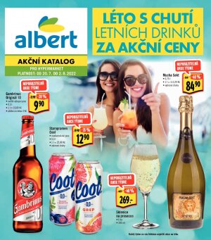 akční leták Albert 20.7.2022-2.8.2022