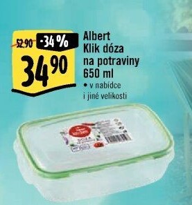 Dóza na potraviny Albert