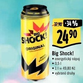 Energetický nápoj Big Shock