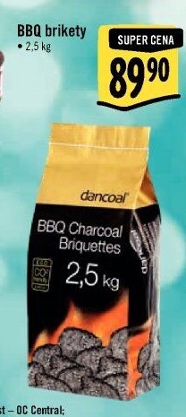 Grilovací brikety Dancoal