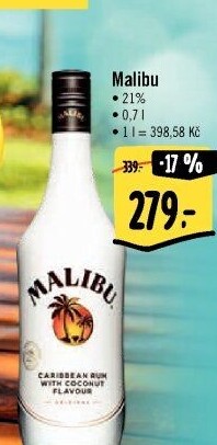 Likér Malibu