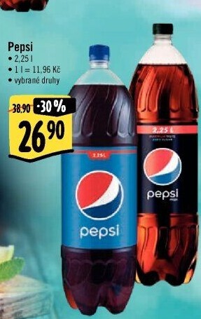 Limonáda Pepsi