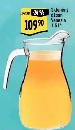 Skleněný džbán