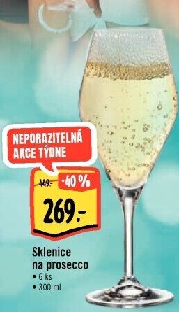 Sklenice na Prosecco