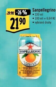 Šťáva Sanpellegrino Aranciata San Pellegrino