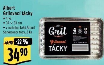 Tácky grilovací Albert