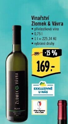 Vína Zlomek&amp