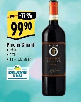 Víno Chianti Piccini