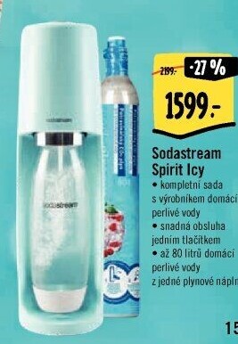 Výrobník sody Spirit Sodastream