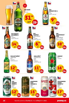 akční leták Penny Market 21.7.2022-27.7.2022