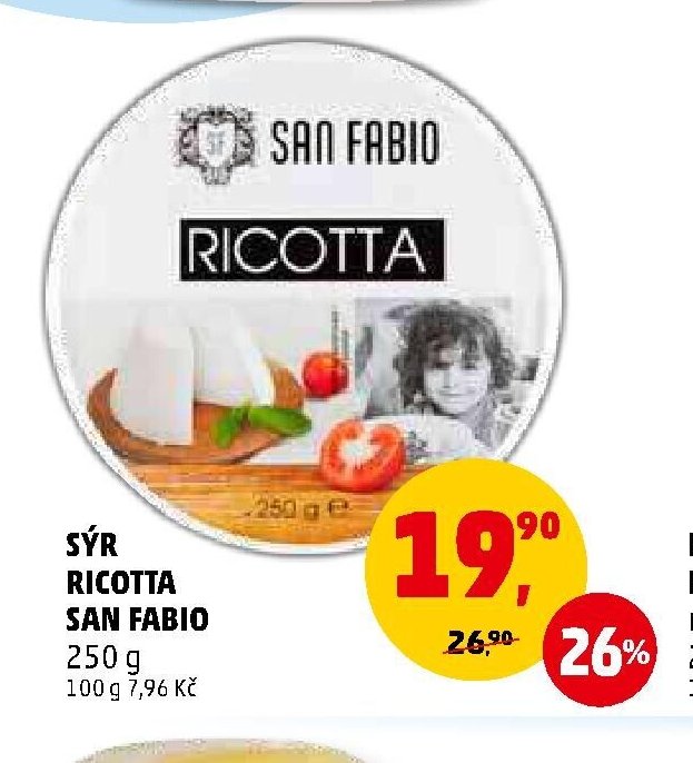 Sýr Ricotta San Fabio