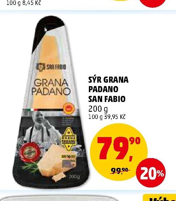 Sýr Grana Padano San Fabio