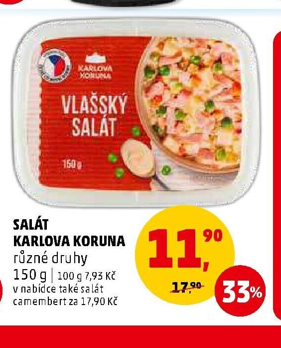 Salát Karlova Koruna