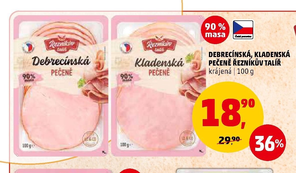 Debrecínská pečeně Řezníkův talíř