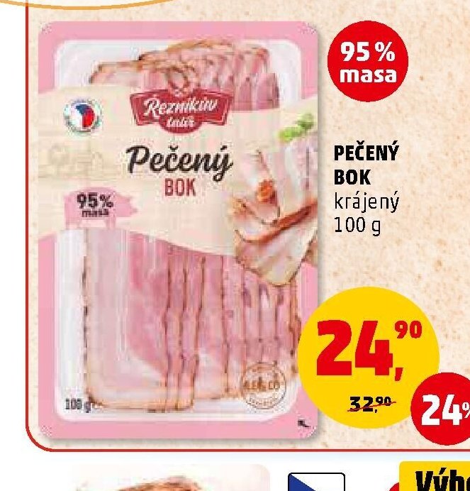 Pečený bok Řezníkův talíř