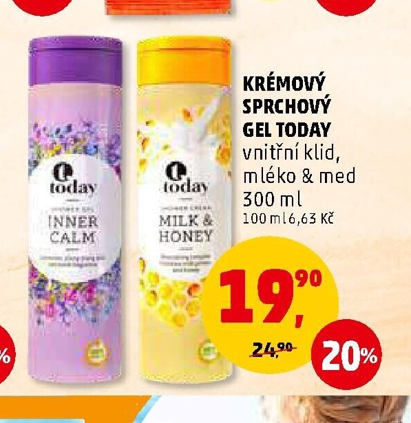 KRÉMOVÝ SPRCHOVÝ GEL TODAY