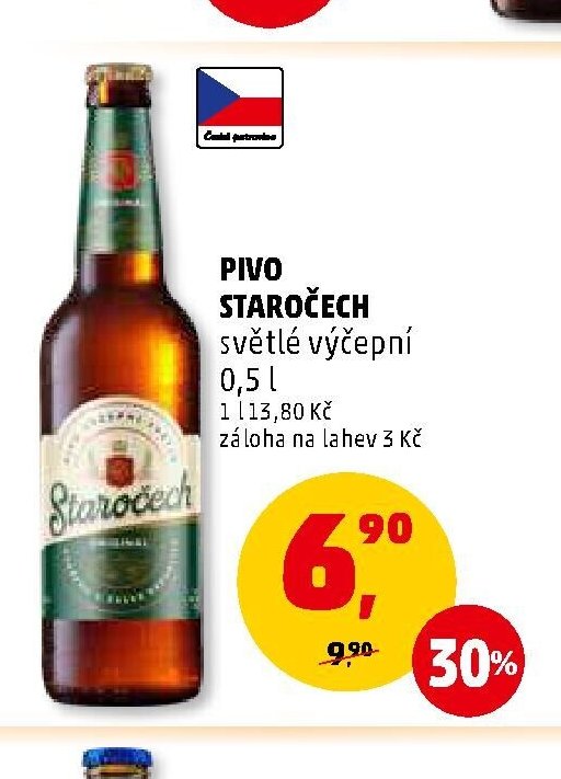 PIVO STAROČECH světlé výčepní 0,5 l