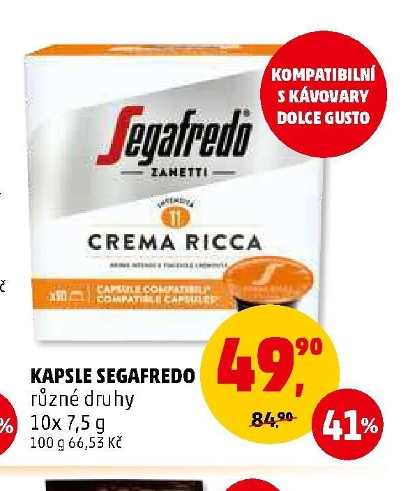 KAPSLE SEGAFREDO
