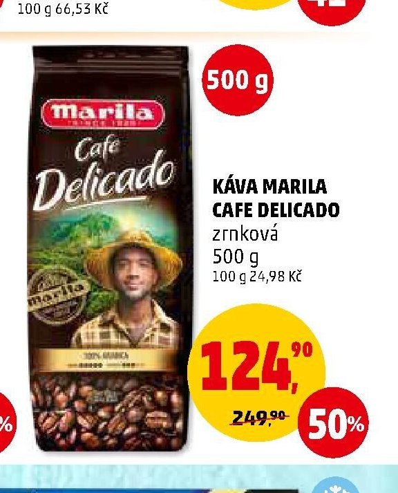 KÁVA MARILA CAFE DELICADO