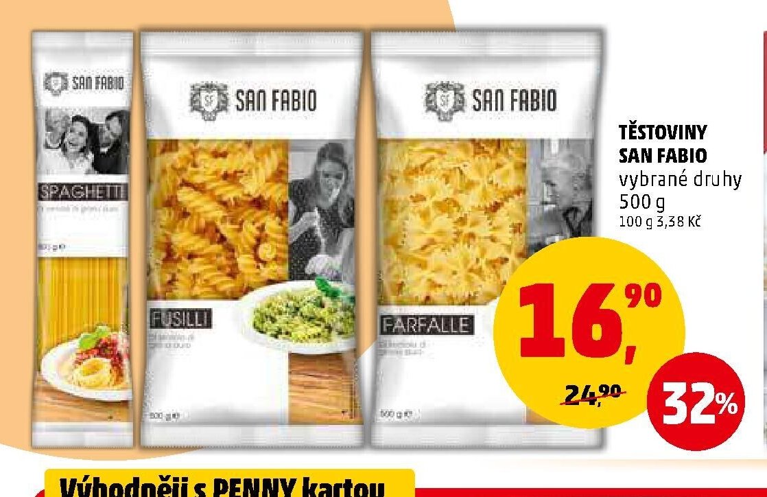 Těstoviny San Fabio