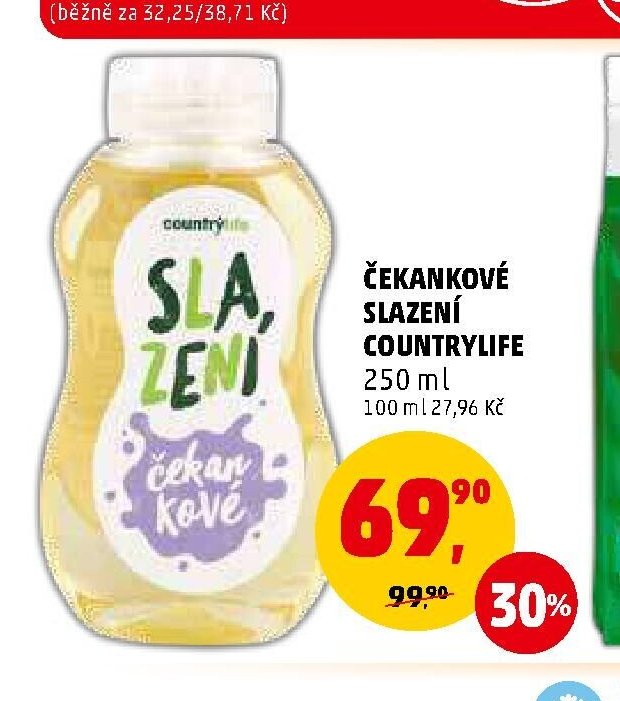 Čekankové slazení Countrylife