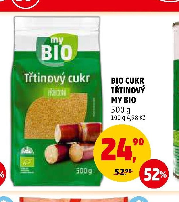 Bio cukr třtinový My Bio
