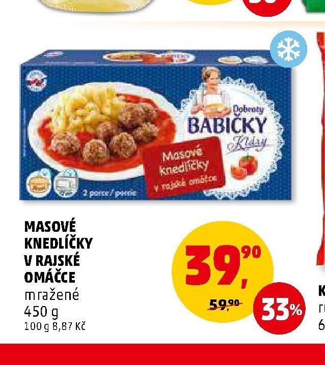 Masové knedlíčky v rajské omáčce