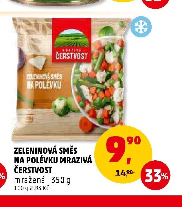 Zeleninová směs na polévku Čerstvost