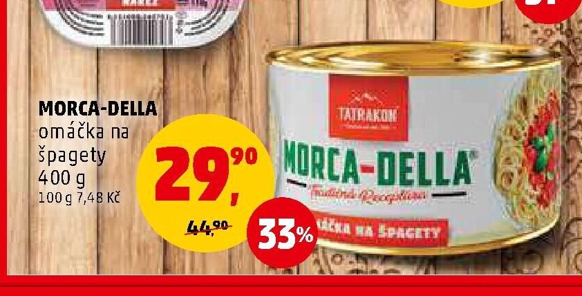 Morca-Della omáčka na špagety
