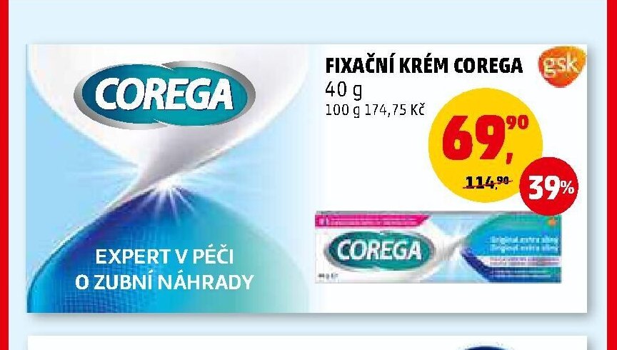 FIXAČNÍ KRÉM COREGA