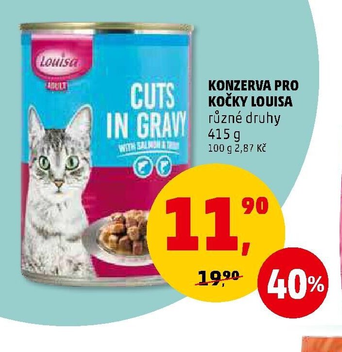 KONZERVA PRO KOČKY LOUISA