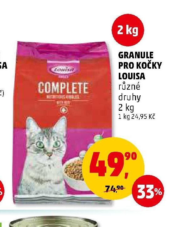 GRANULE PRO KOČKY LOUISA